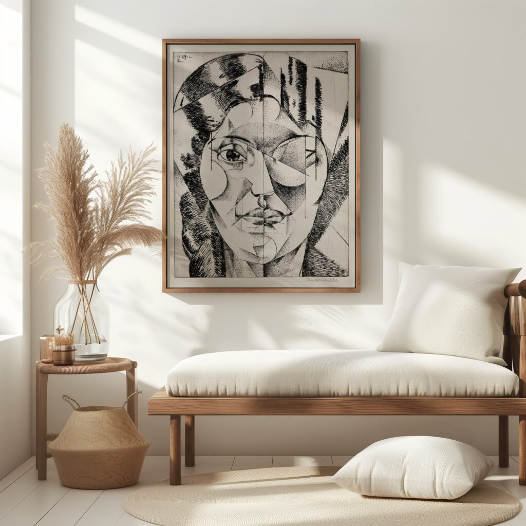 La belle martiniquaise 1912 Louis Marcoussis 5 mockup