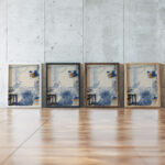 La coutouriere 1892 1893 Edouard Vuillard framed posters mockup