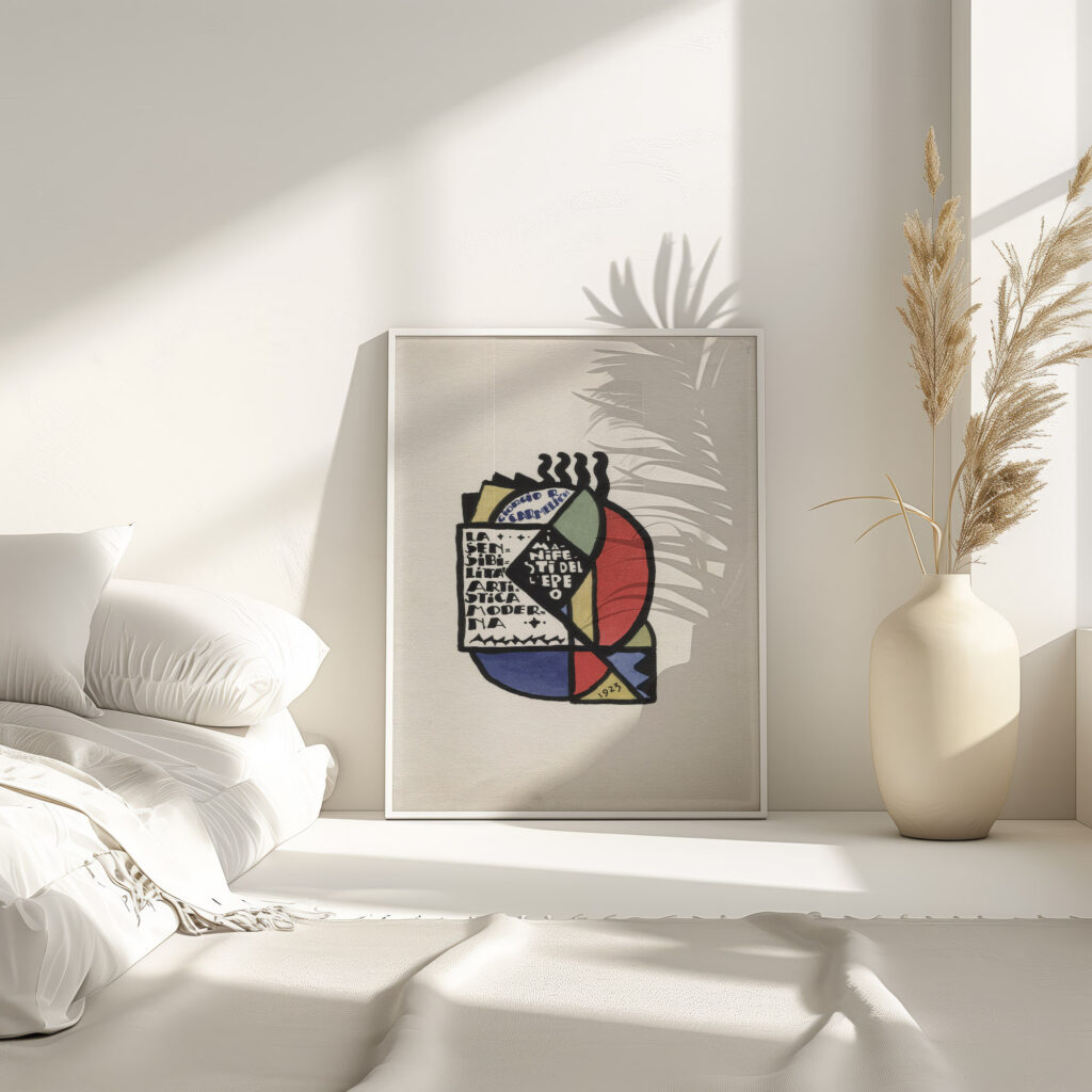 La sensibilita artistica moderna 1923 Giorgio Riccardo Carmelich 4 mockup