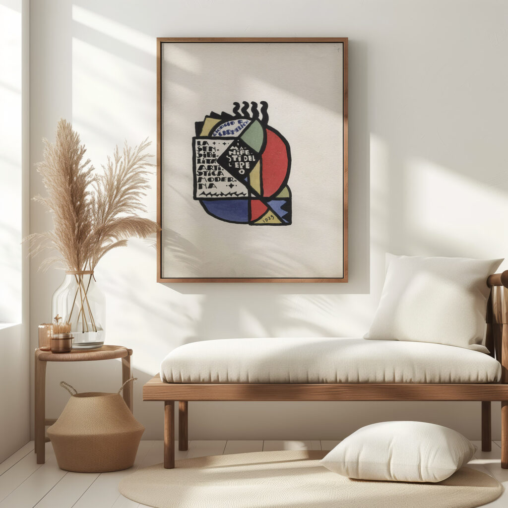 La sensibilita artistica moderna 1923 Giorgio Riccardo Carmelich 5 mockup