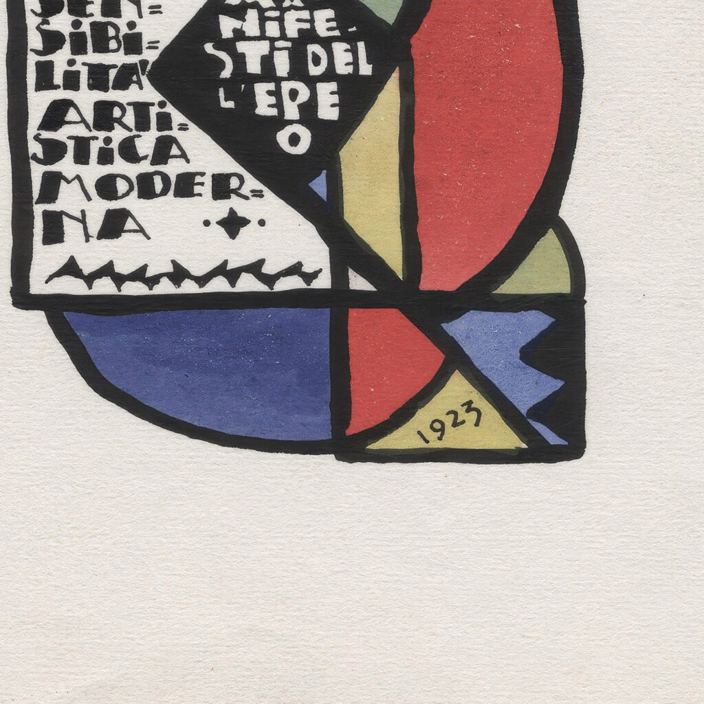 La sensibilita artistica moderna 1923 Giorgio Riccardo Carmelich 8 mockup