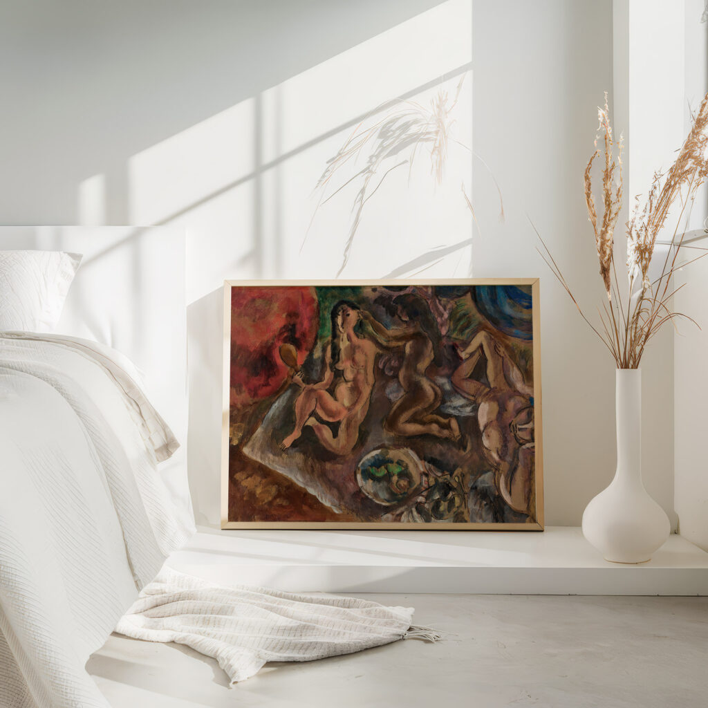 La toilette aux tropiques 1917 Jules Pascin 4 mockup