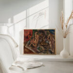 La toilette aux tropiques 1917 Jules Pascin 4 mockup