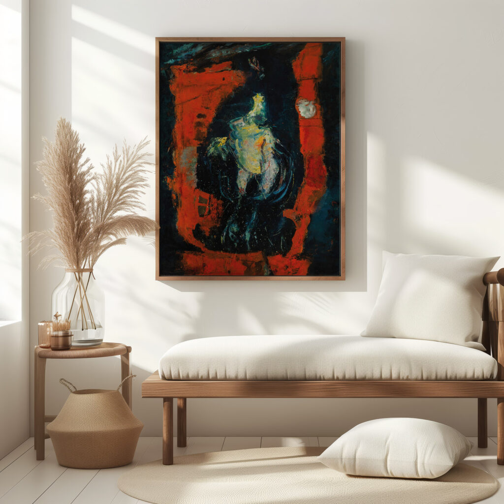 La volaille pendue aux briques rouges circa 1924 Chaim Soutine 5 mockup