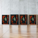 La volaille pendue aux briques rouges circa 1924 Chaim Soutine framed posters mockup