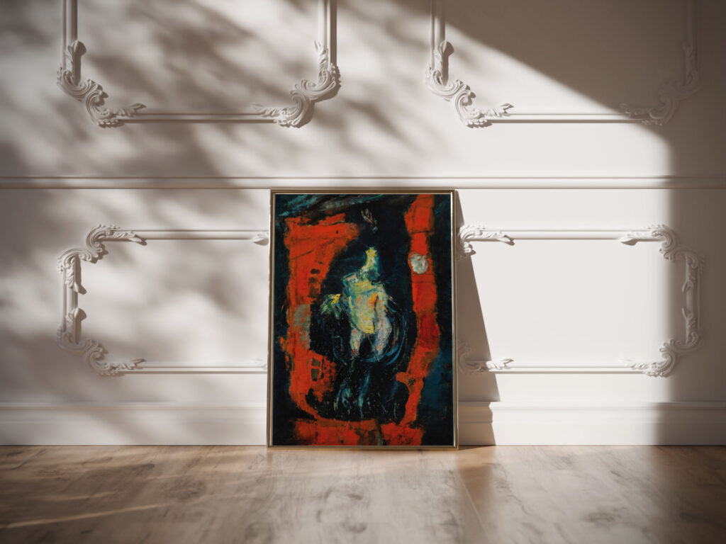 La volaille pendue aux briques rouges circa 1924 Chaim Soutine video mockup