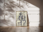 Labrador comiendo migas 1960 Jose de Martin Simon video mockup