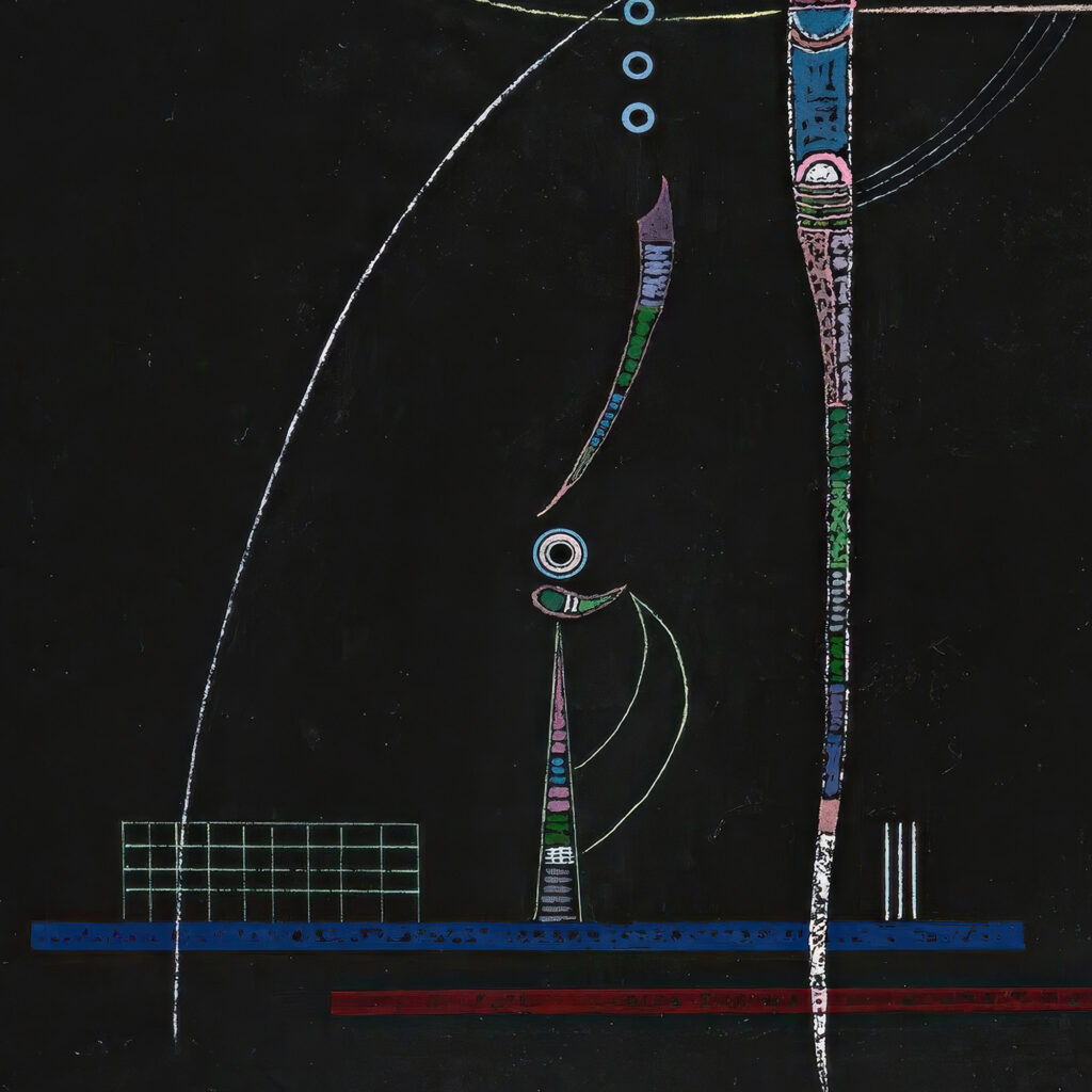 Laccent Rouge 1938 Wassily Kandinsky 8 mockup