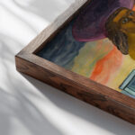 Laidy Godiva caribena 2013 Jose de Martin Simon close up dark wood mockup