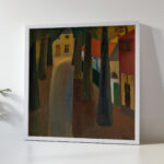 Lallee du chateau a Bachte Maria Leerne 1923 Frits van den Berghe 5 mockup