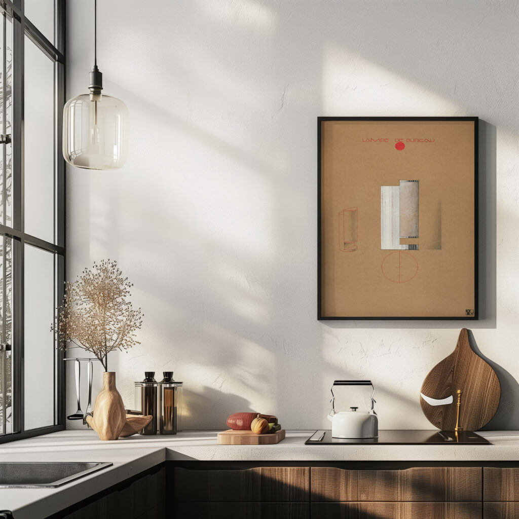Lampe de Bureau 1920 Paul Brandt 6 mockup