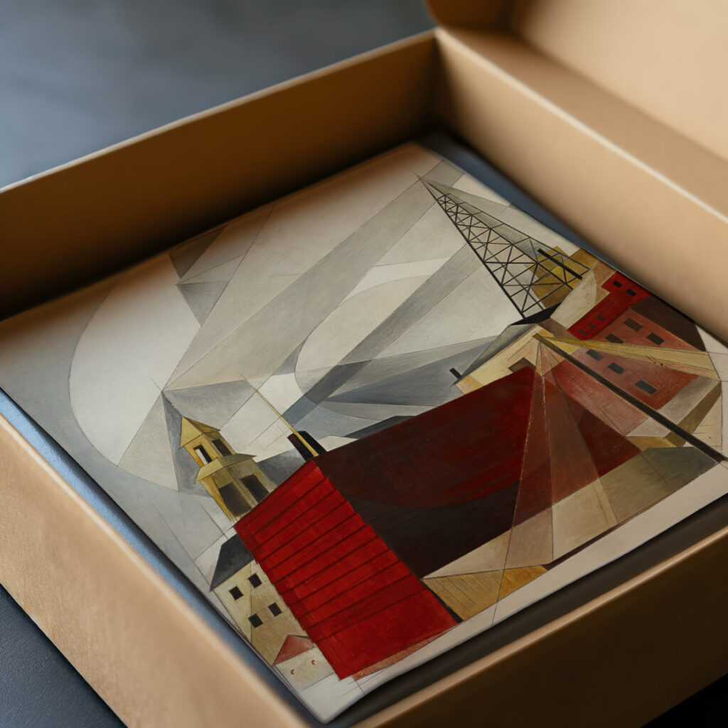 Lancaster 1921 Charles Demuth video mockup