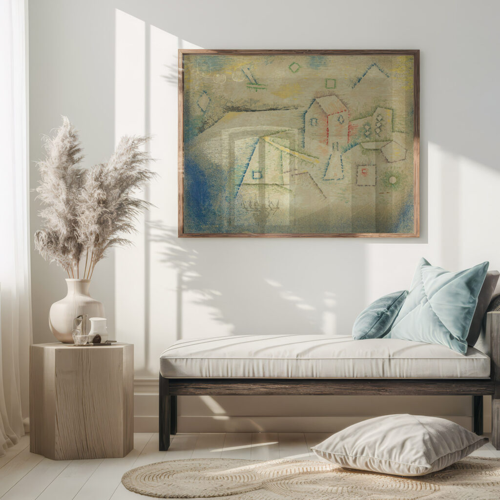 Landhaus In Norden Country House In The North 1925 Paul Klee 5 mockup