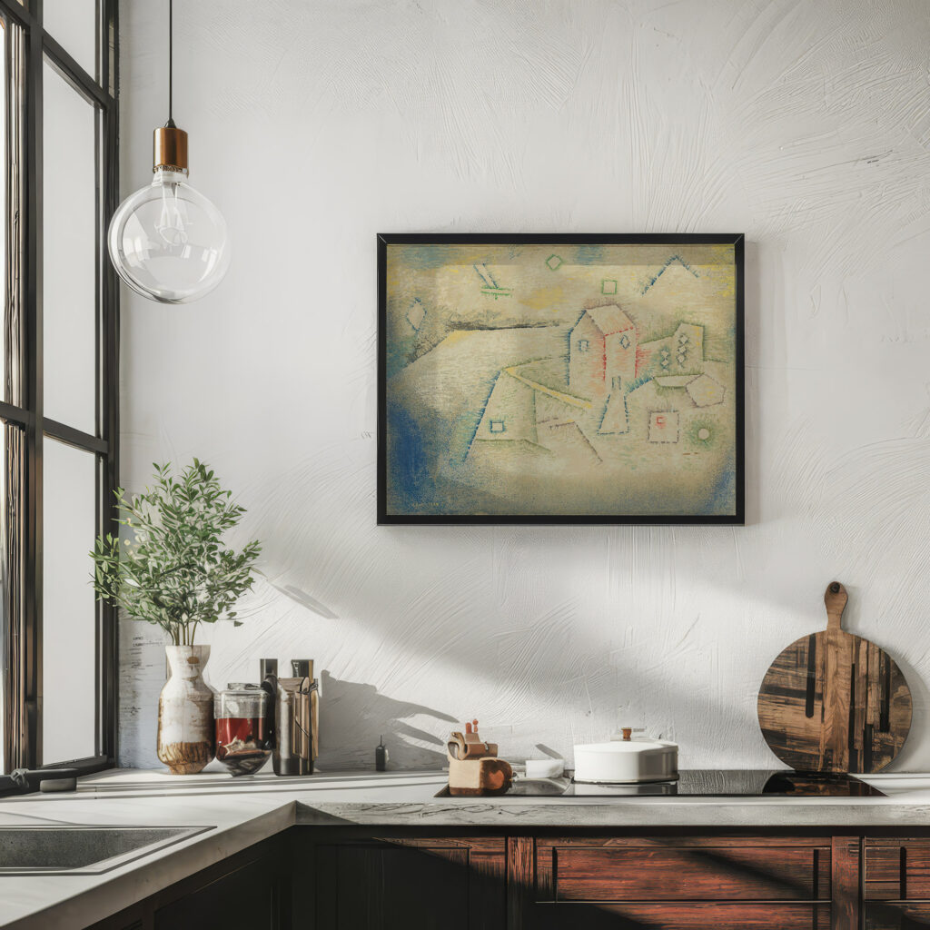 Landhaus In Norden Country House In The North 1925 Paul Klee 6 mockup