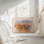 Landscape 1889 Pierre Auguste Renoir 4 mockup