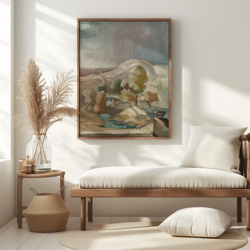 Landscape 1911 Eugeniusz Zak 5 mockup