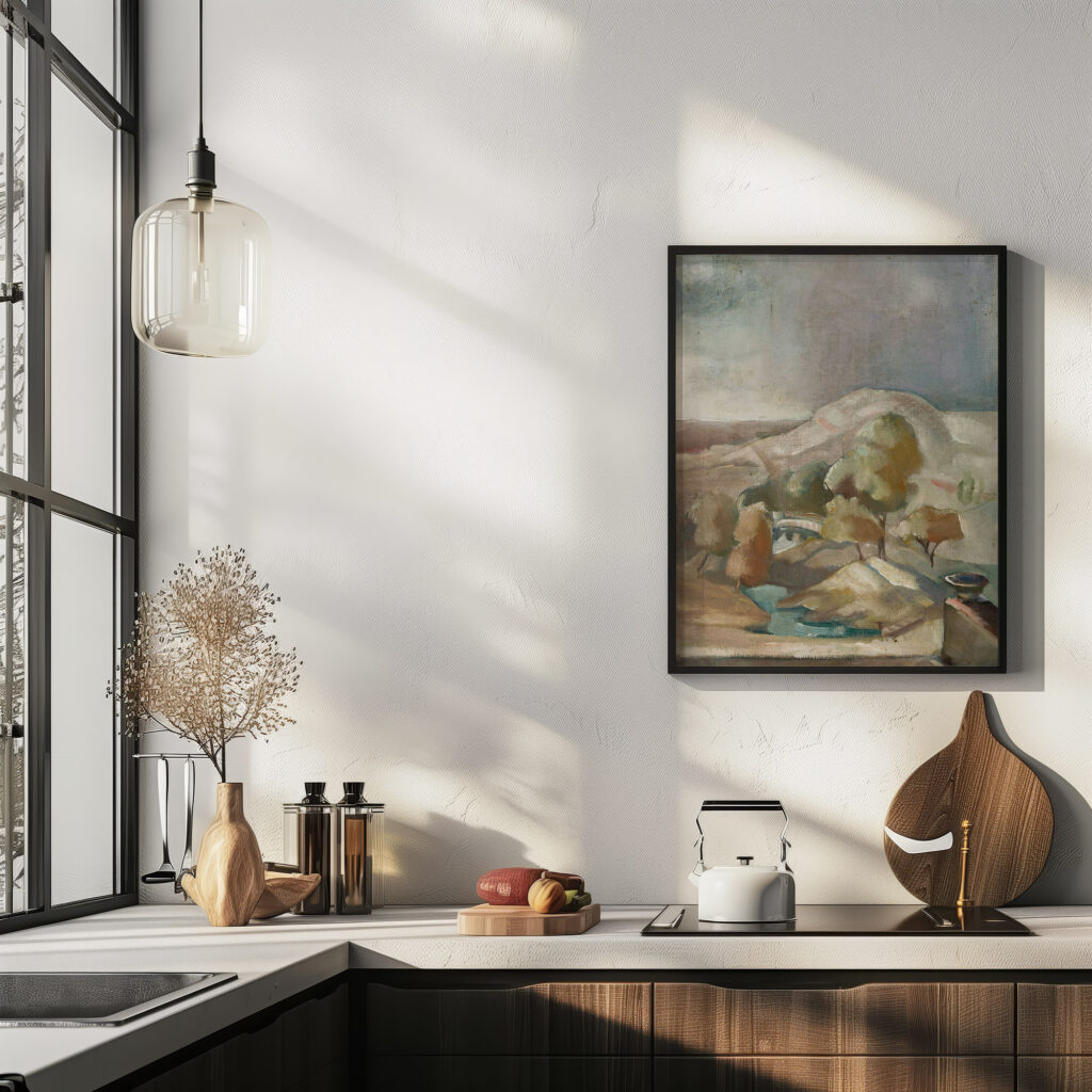 Landscape 1911 Eugeniusz Zak 6 mockup