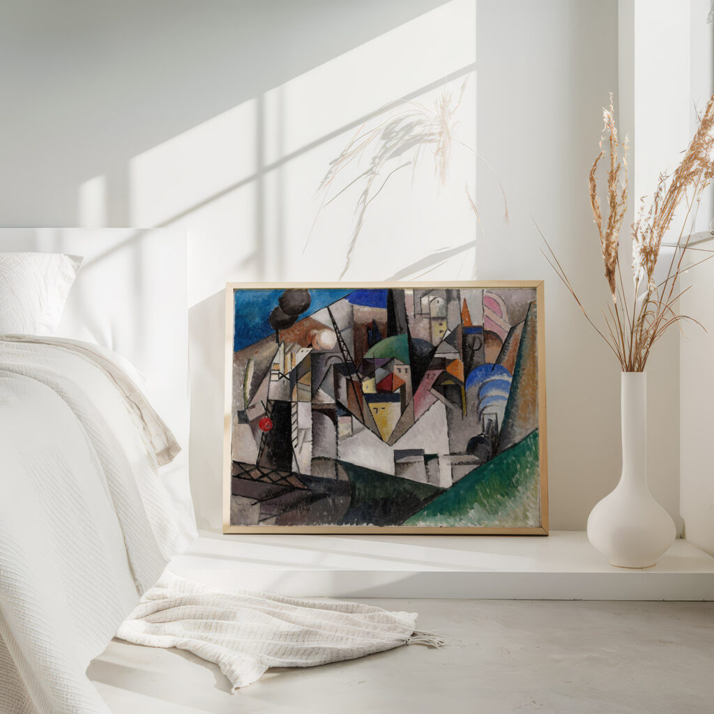 Landscape 1914 Albert Gleizes 4 mockup