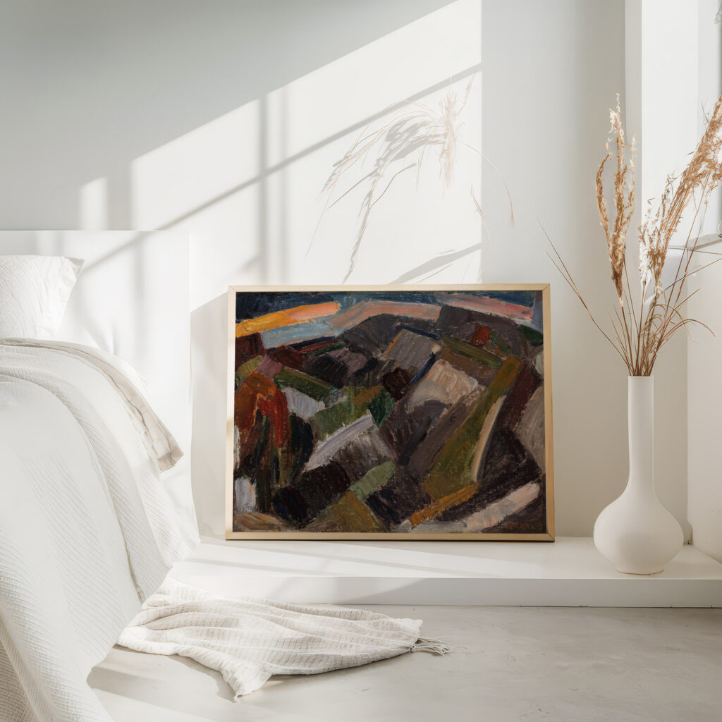 Landscape 1915 Leo Gestel 4 mockup