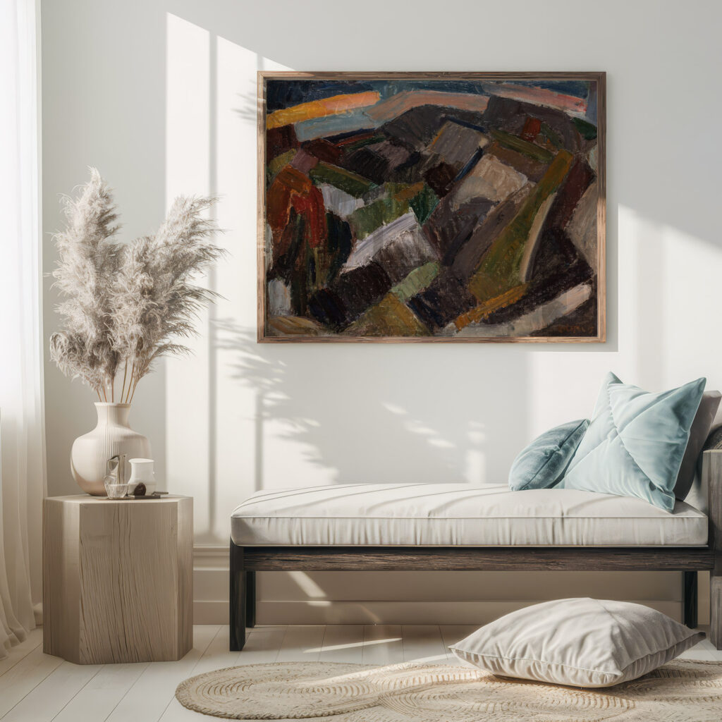 Landscape 1915 Leo Gestel 5 mockup