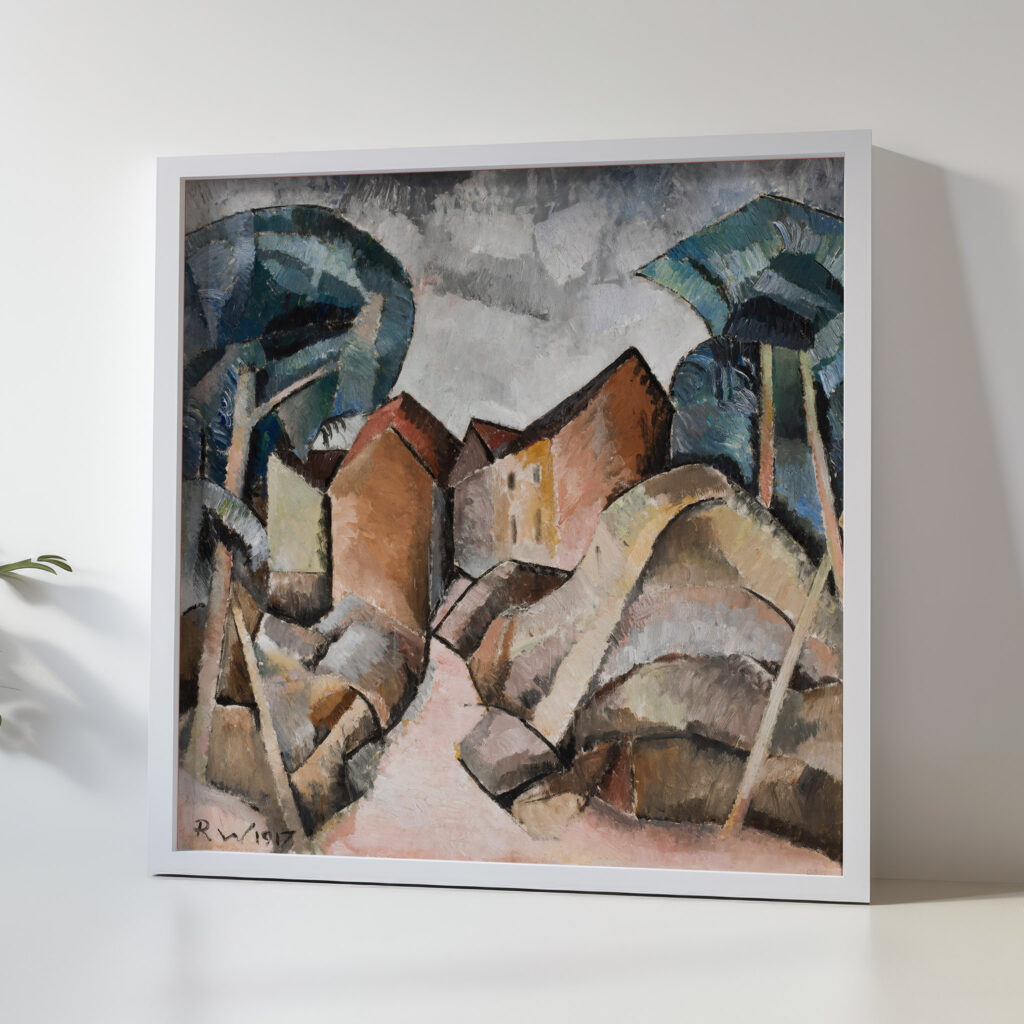 Landscape 1917 Romuald Kamil Witkowski 5 mockup