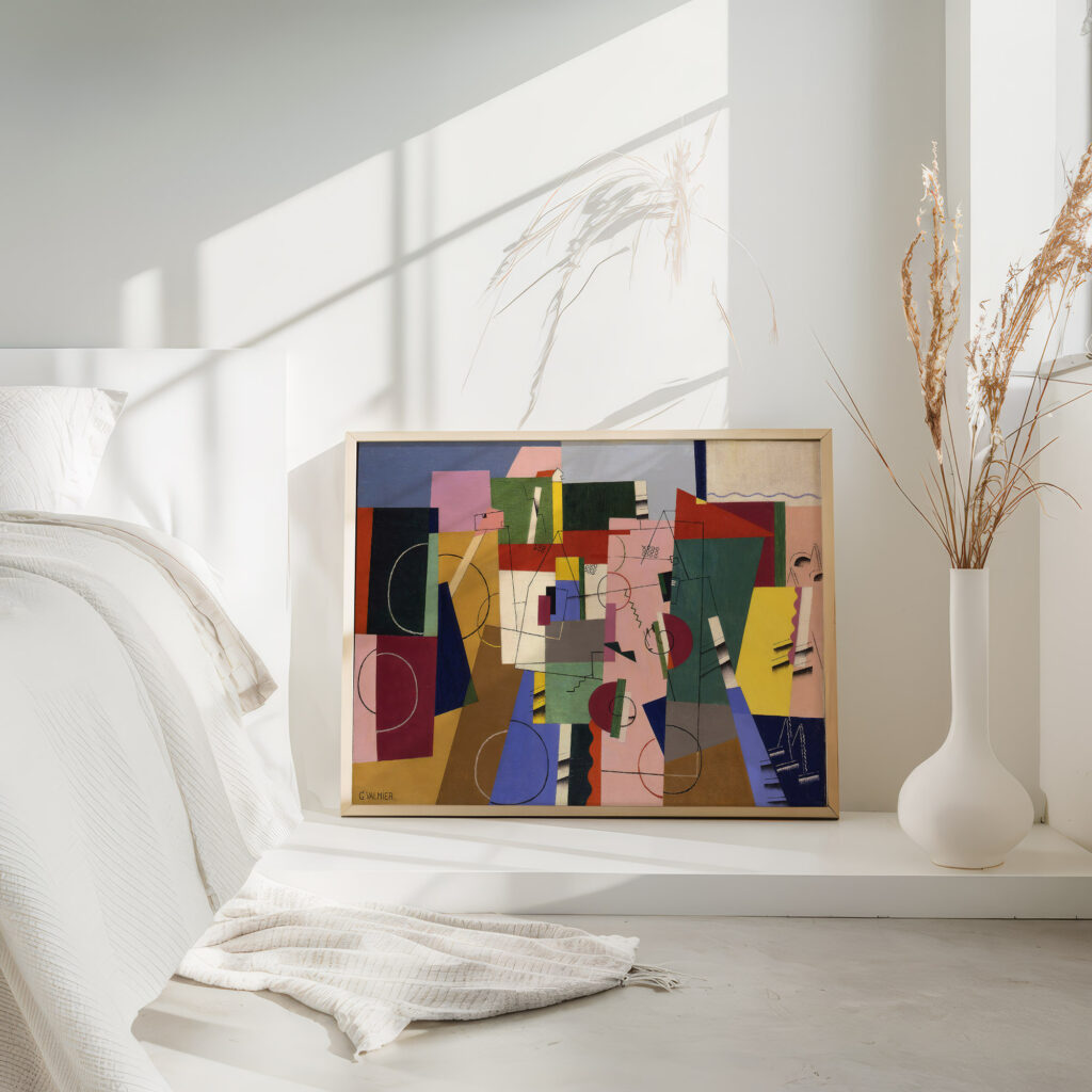 Landscape 1920 Georges Valmier 4 mockup