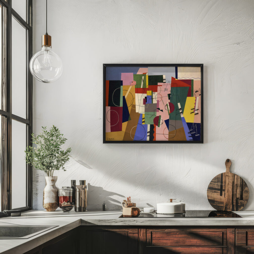 Landscape 1920 Georges Valmier 6 mockup
