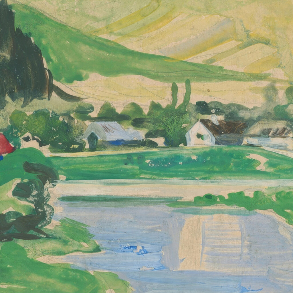 Landscape 1925–1930 Arnold Peter Weisz Kubincan 8 mockup