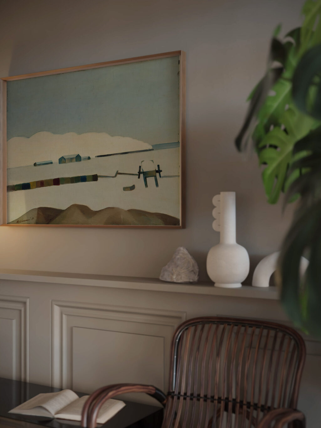 Landscape 1931 Vilho Lampi video mockup