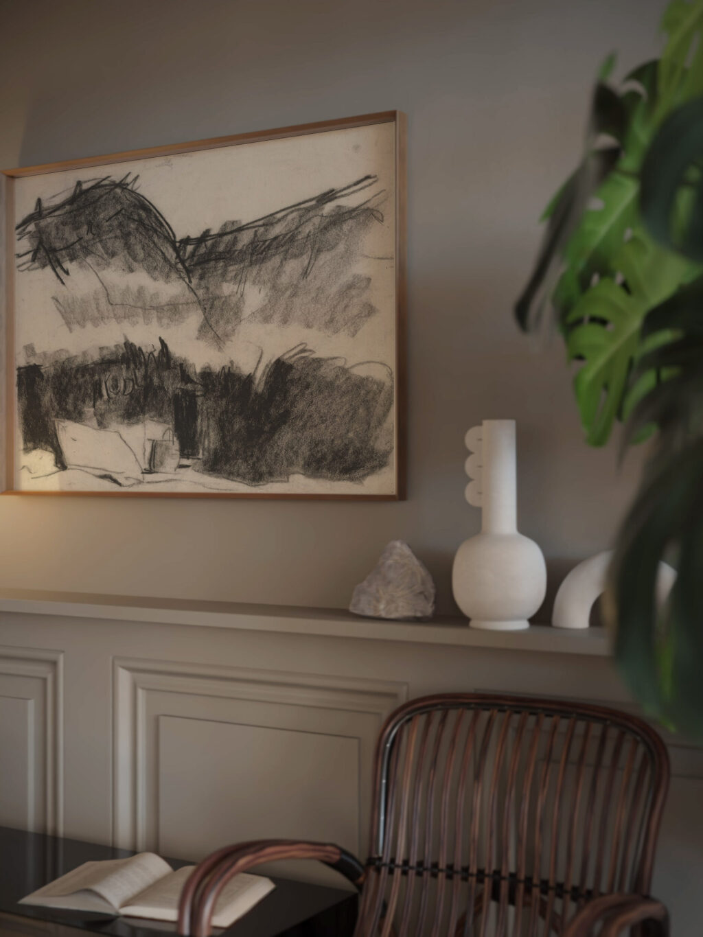 Landscape 1931 Zolo Palugyay video mockup