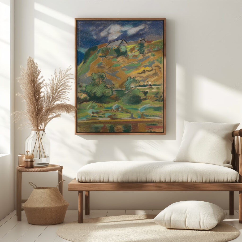 Landscape 1940 Arnold Peter Weisz Kubincan 5 mockup