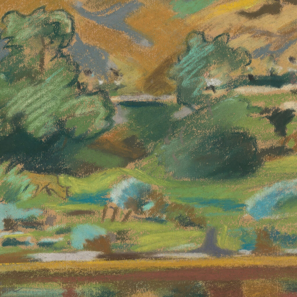 Landscape 1940 Arnold Peter Weisz Kubincan 8 mockup
