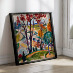 Landscape Bridge Huntingdon Valley ca. 1915 1916 Henry Lyman Sayen 4 mockup