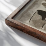 Landscape Carl Newman close up dark wood mockup