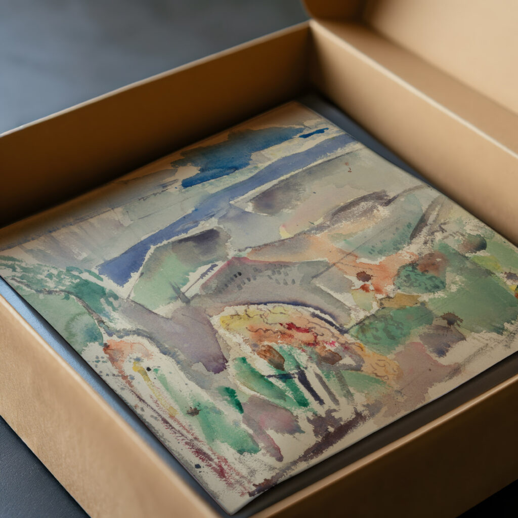 Landscape Forms Delaware County Pennsylvania no. 2 1916 John Marin video mockup