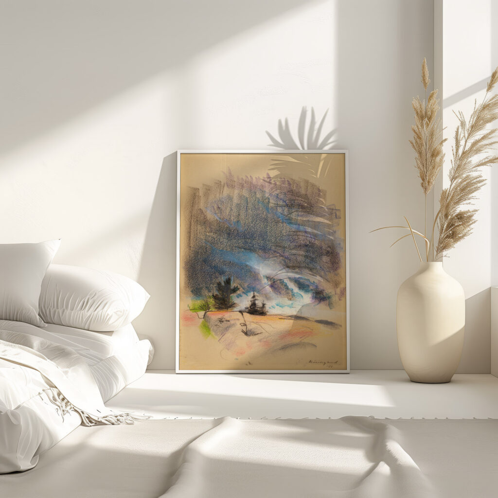 Landscape Karingsund 1931 Henry Ericsson 4 mockup