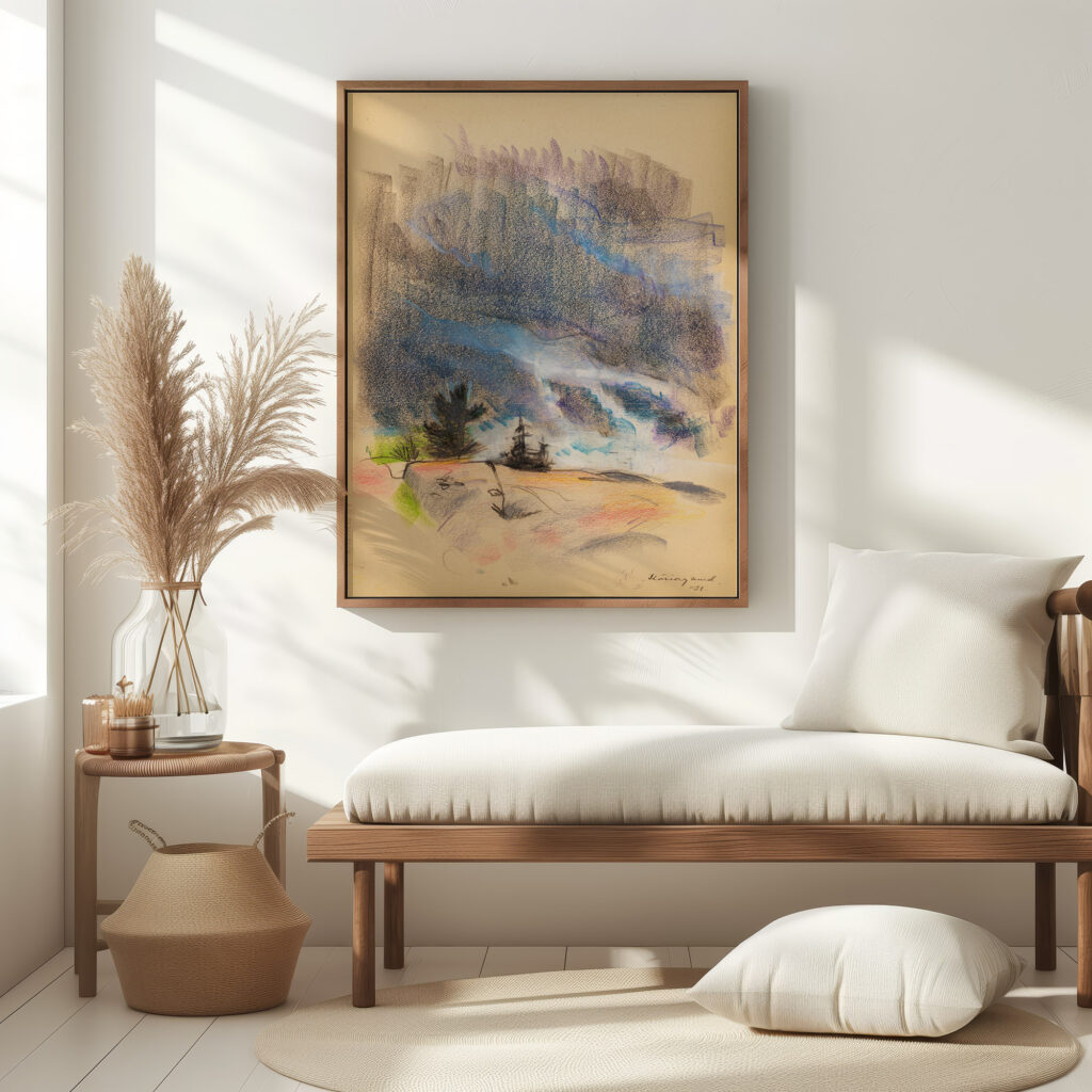 Landscape Karingsund 1931 Henry Ericsson 5 mockup