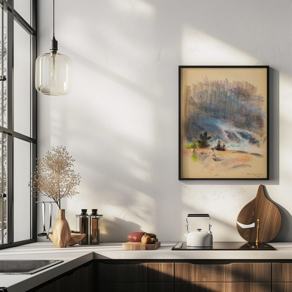 Landscape Karingsund 1931 Henry Ericsson 6 mockup