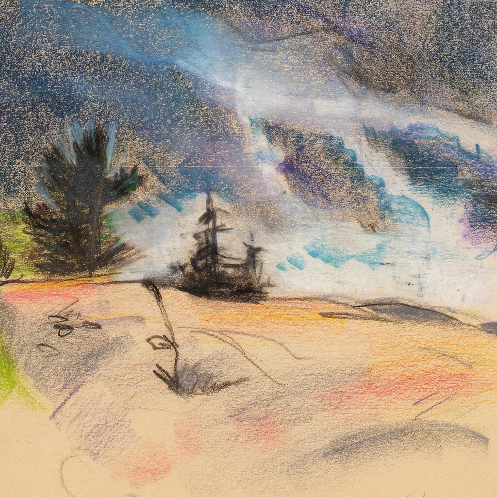 Landscape Karingsund 1931 Henry Ericsson 8 mockup