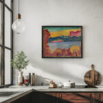 Landscape Lake Geneva 1915 Alexej von Jawlensky 6 mockup