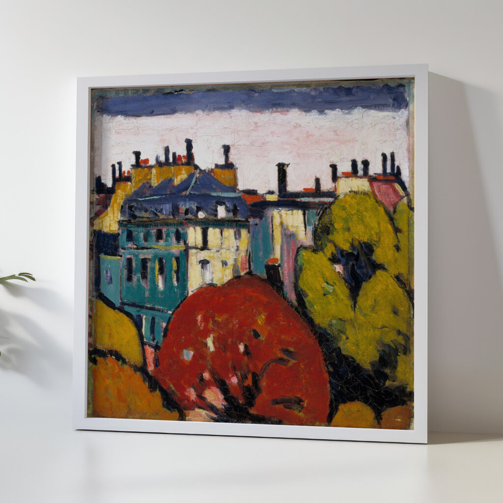 Landscape Paris 1912 1914 Henry Lyman Sayen 5 mockup