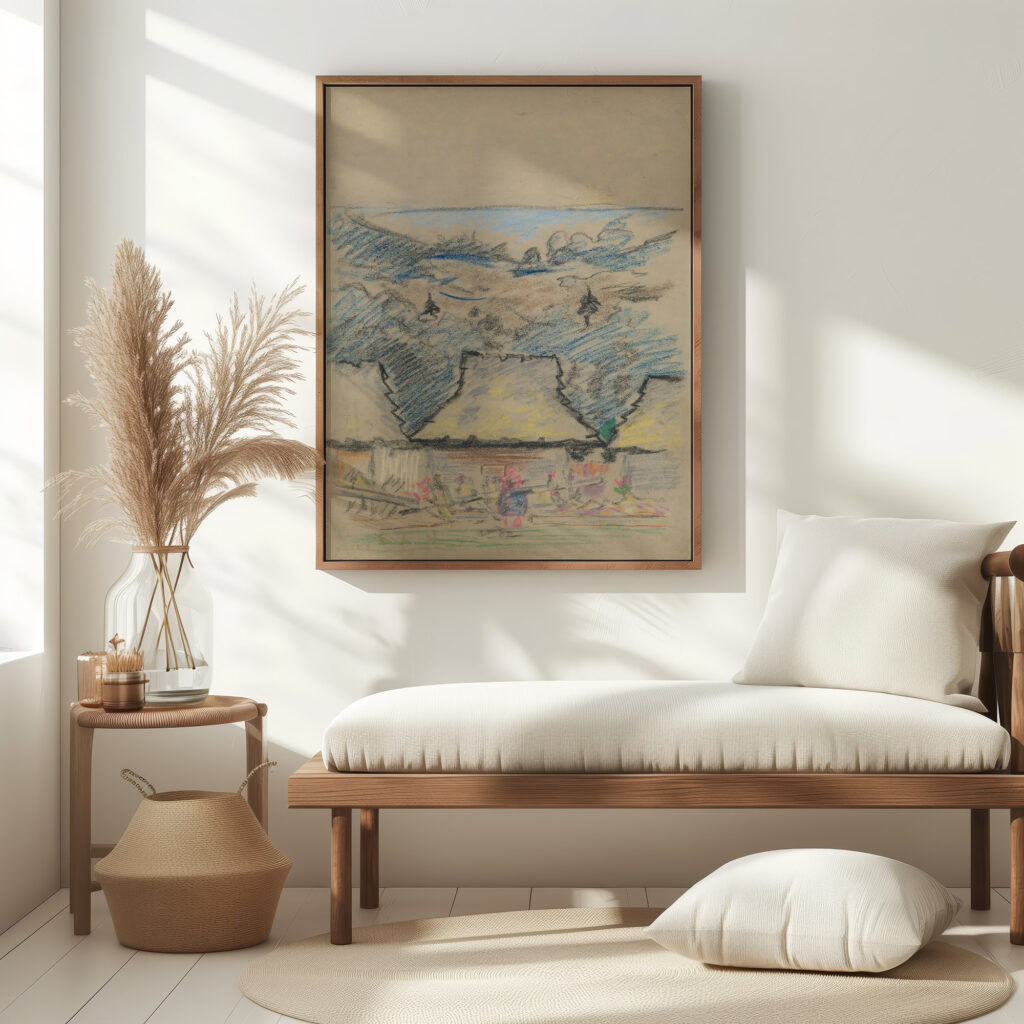 Landscape Sketch 1935–1944 Arnold Peter Weisz Kubincan 5 mockup