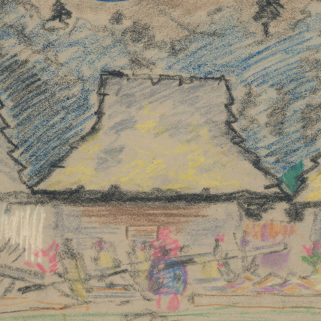 Landscape Sketch 1935–1944 Arnold Peter Weisz Kubincan 8 mockup