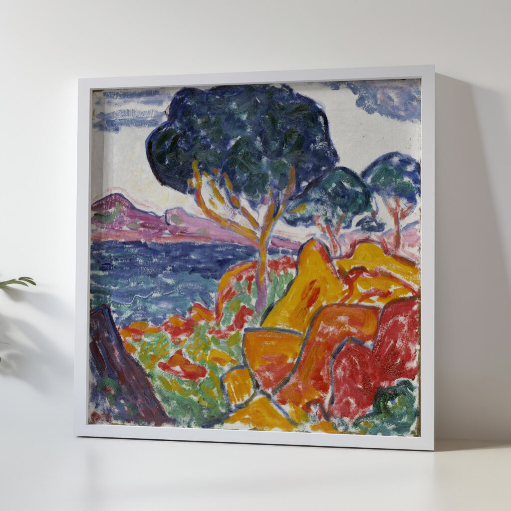 Landscape ca. 1909 1914 Carl Newman 5 mockup