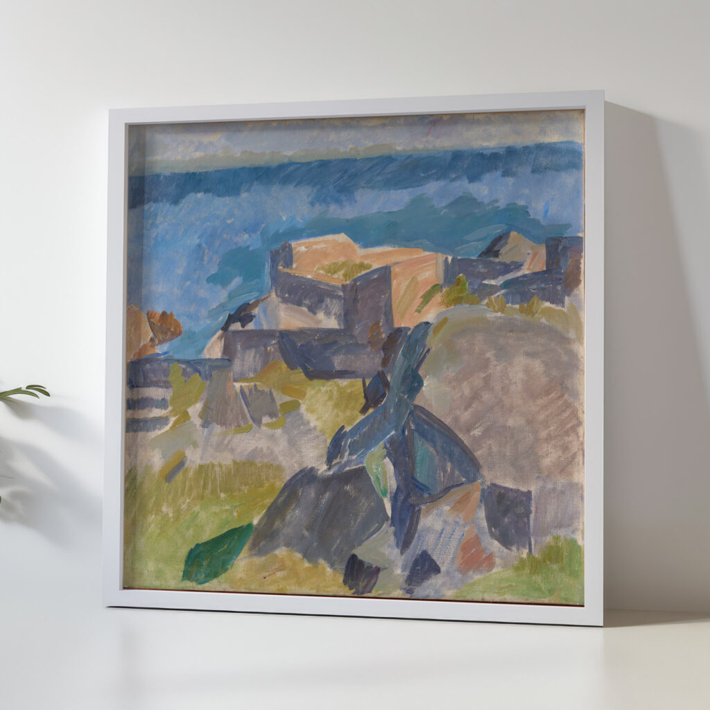 Landscape from Christianso 1913 1914 Edvard Weie 5 mockup