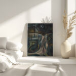 Landscape in the Park 1920 Fritz Stuckenberg 4 mockup