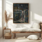 Landscape in the Park 1920 Fritz Stuckenberg 5 mockup