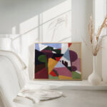 Landscape la ciotat 1922 Georges Valmier 4 mockup