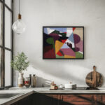 Landscape la ciotat 1922 Georges Valmier 6 mockup