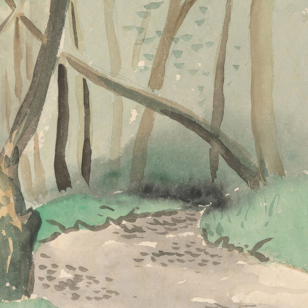 Landscape of the autumn park 1925–1926 Mikulas Galanda 8 mockup